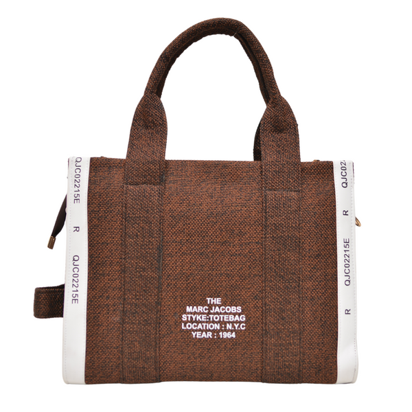 Jute Tote Bag (Mustard Brown)