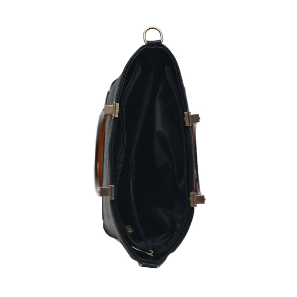 MR Boutique Sling LADY Handbag (Black)