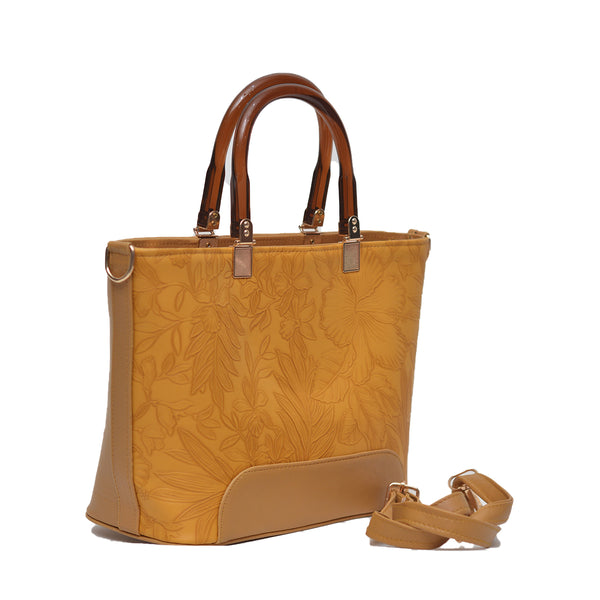 MR Boutique Sling LADY Handbag (Mustard Yellow)