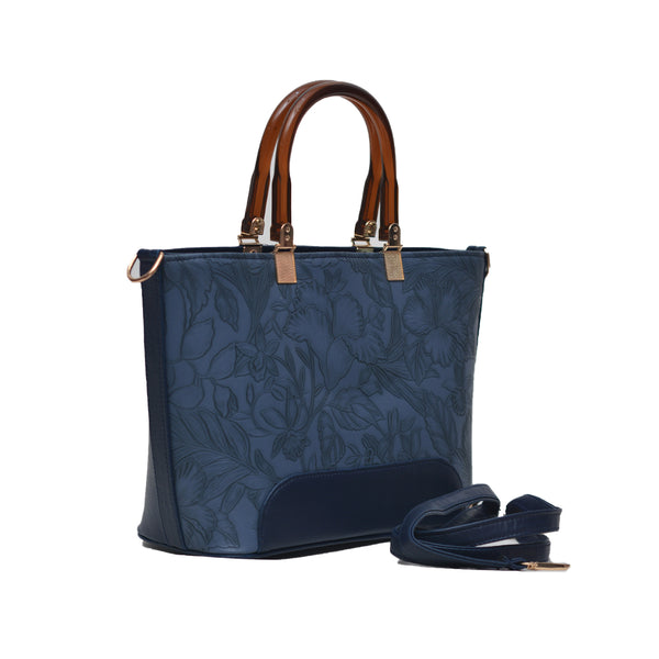 MR Boutique Sling LADY Handbag (Navy Blue)