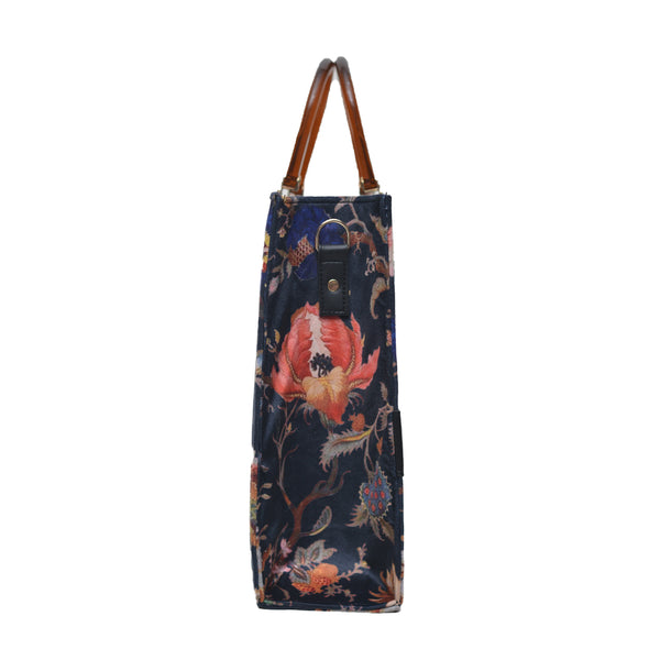 MR FASHION Shoulder Bag (Blue Flower)