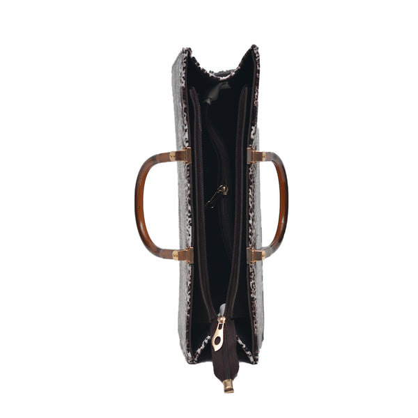 MR FASHION Shoulder Bag (Cheetah Print)