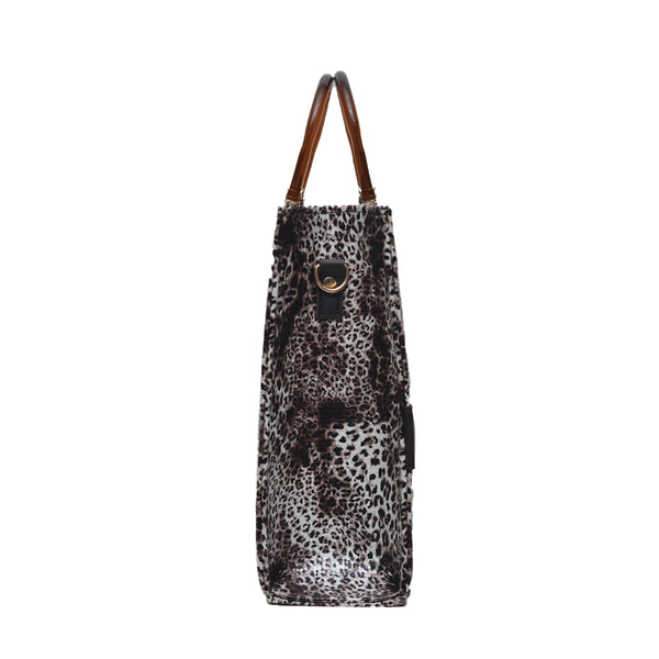 MR FASHION Shoulder Bag (Cheetah Print)