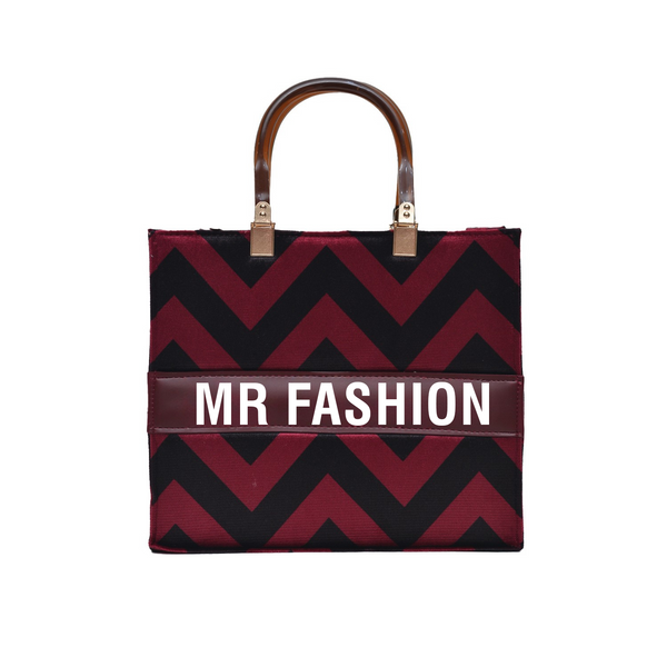 MR FASHION Shoulder Bag (Maroon & Black)