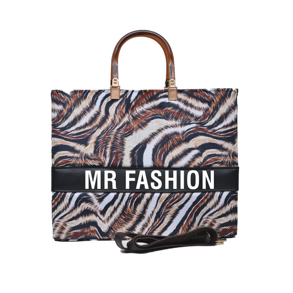 MR FASHION Shoulder Bag (Tiger Print)