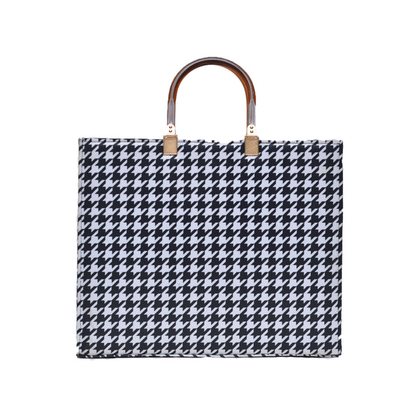 MR FASHION Shoulder Bag (White & Black)