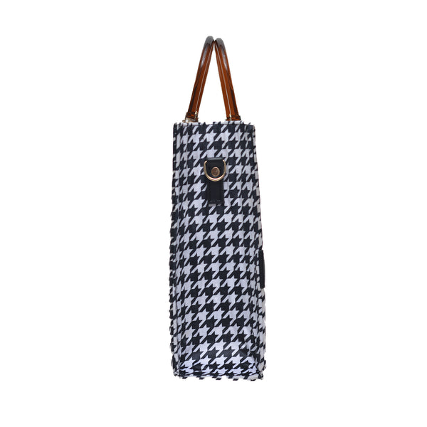 MR FASHION Shoulder Bag (White & Black)