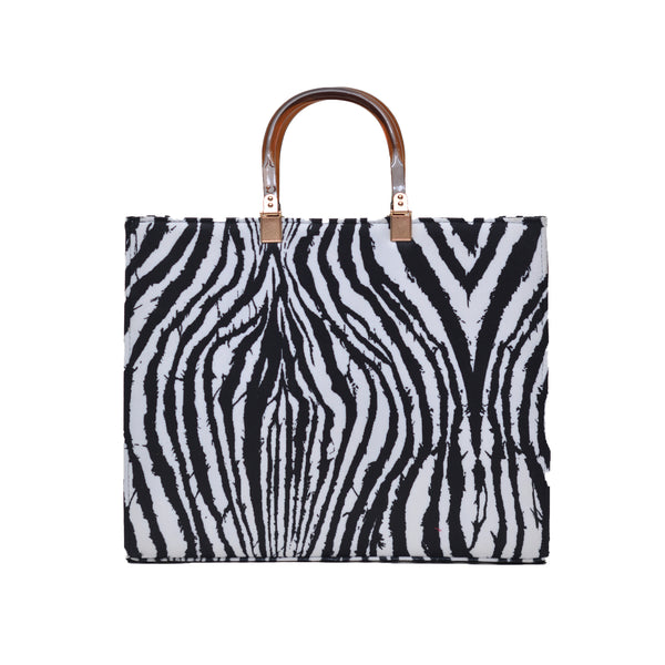 MR FASHION Shoulder Bag (Zebra Print)