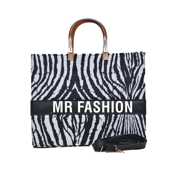 MR FASHION Shoulder Bag (Zebra Print)