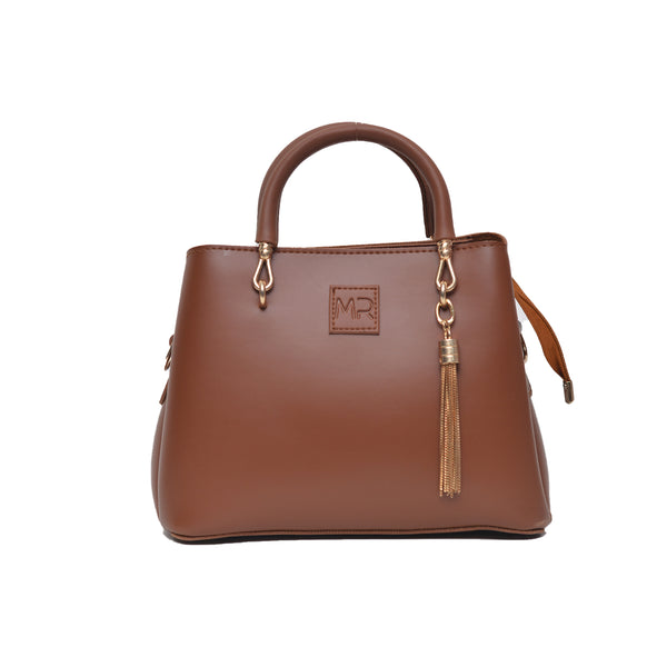 MR Formal Hand Bag (Mustard Brown)