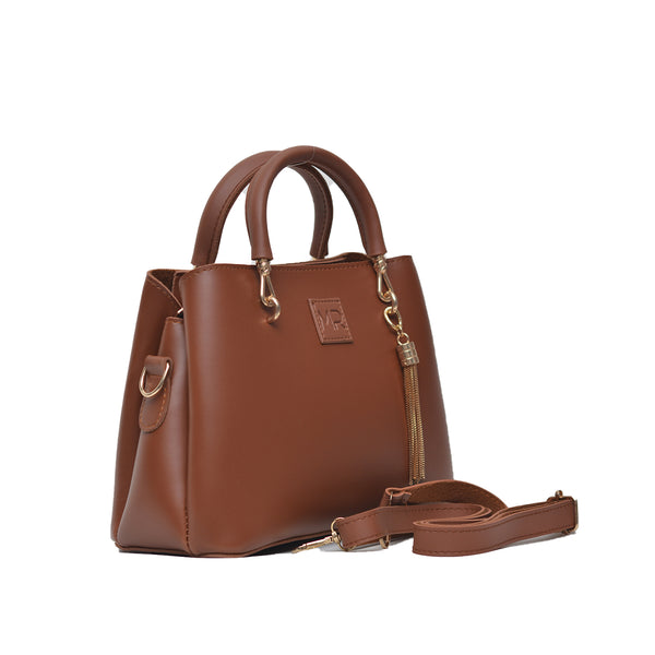 MR Formal Hand Bag (Mustard Brown)