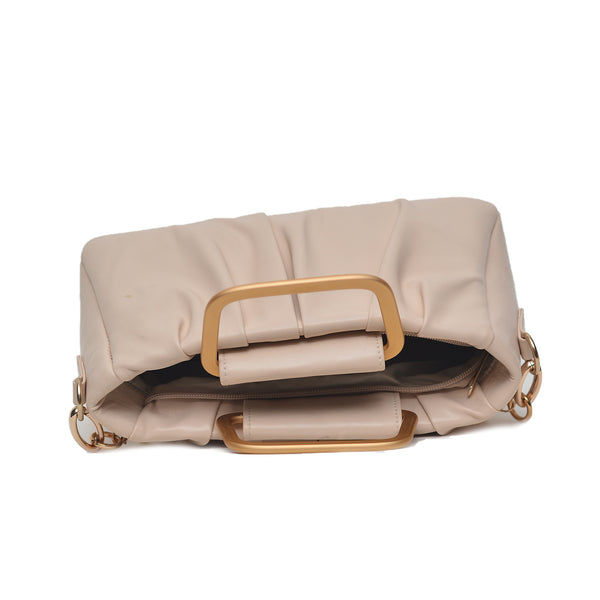 Metal Pearl Handle Bag (Skin)