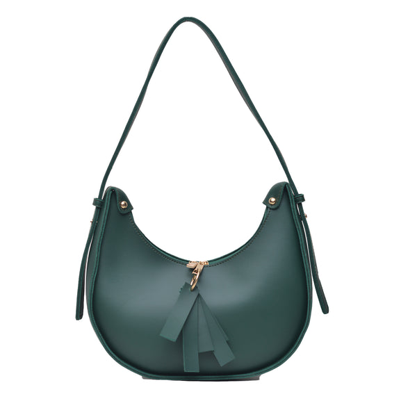 Moon Crossbody Bag (Bottle Green)