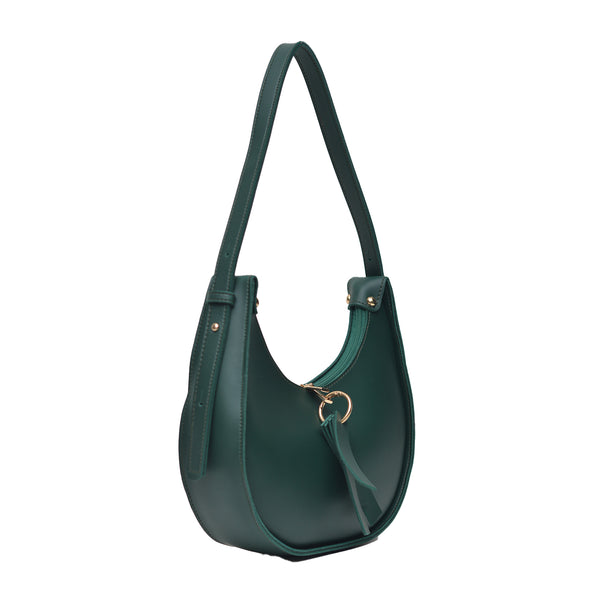 Moon Crossbody Bag (Bottle Green)