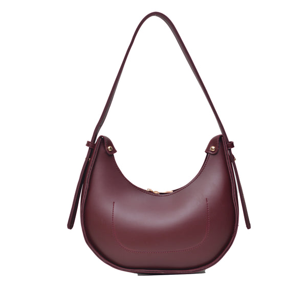 Moon Crossbody Bag (Maroon)