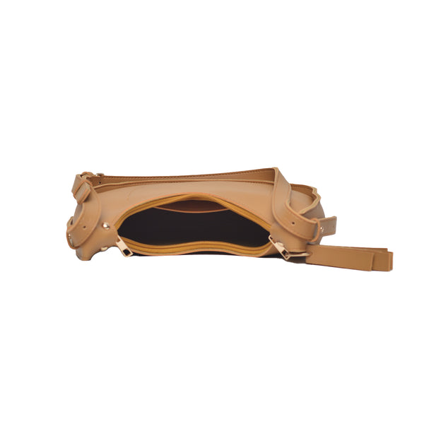Moon Crossbody Bag (Mustard Yellow)