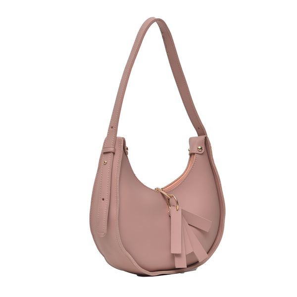 Moon Crossbody Bag (Pink)