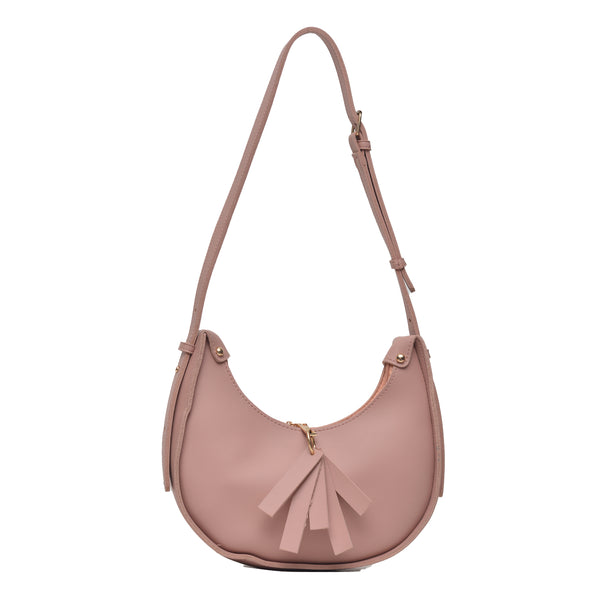 Moon Crossbody Bag (Pink)