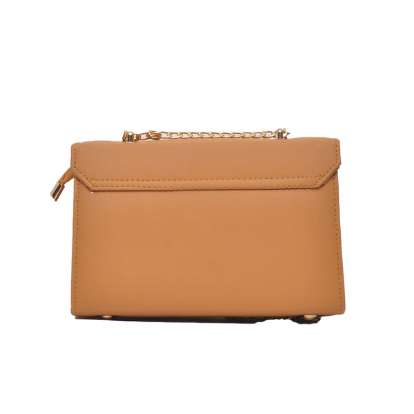 Classic Envelope Shaped Crossbody Bag (Mustard Yellow)