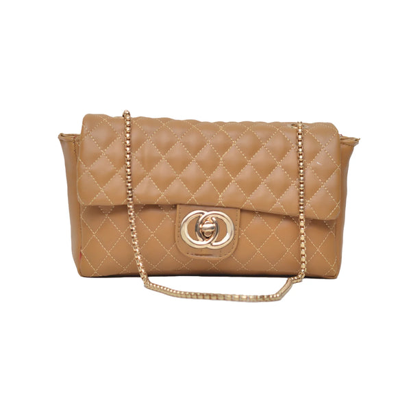 Classic Flap Shoulder Bag (Mustard Yellow)