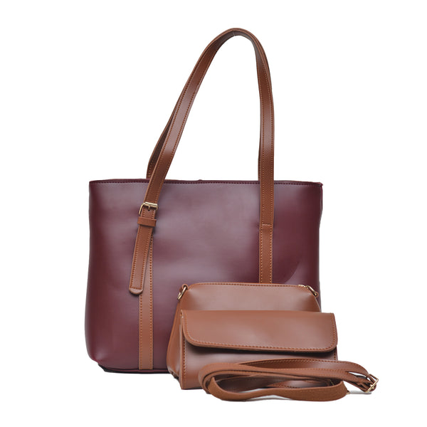 Prime Ample Bag Set of 3 (Maroon)