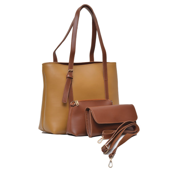 Prime Ample Bag Set of 3 (Mustard Yellow)