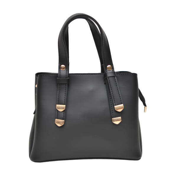 Shoulder Carry Bag with 3 Pockets (Black)