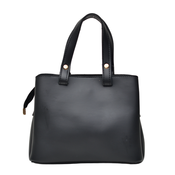 Shoulder Carry Bag with 3 Pockets (Black)