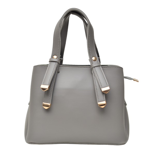 Shoulder Carry Bag with 3 Pockets (Grey)