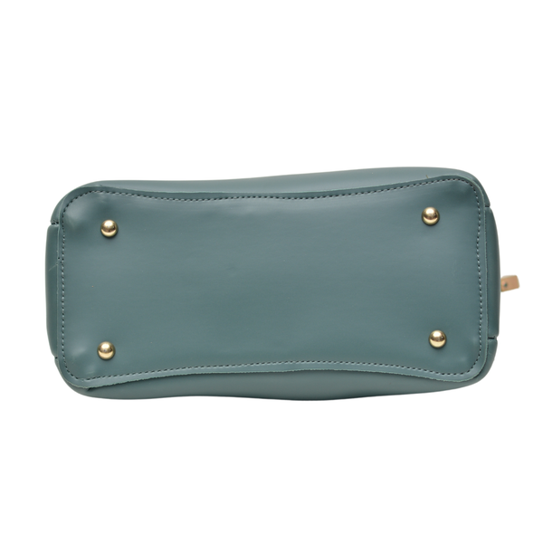 Shoulder Carry Bag with 3 Pockets (Light Green)