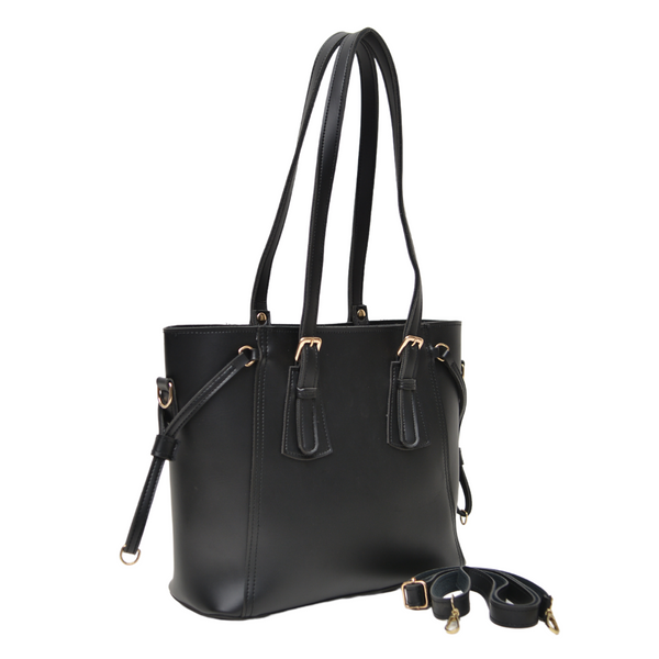 Stella Shoulder Handbag (Black)
