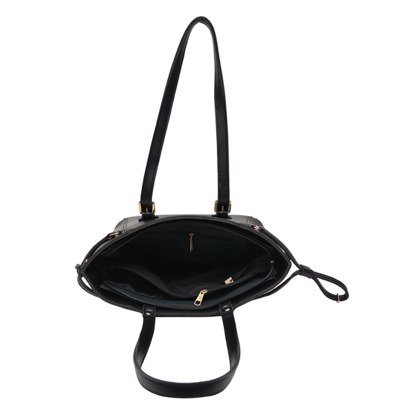 Stella Shoulder Handbag (Black)