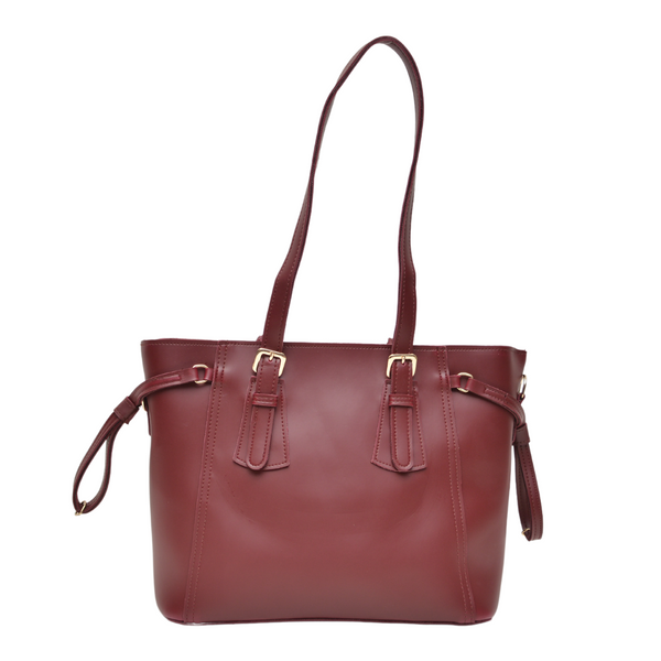 Stella Shoulder Handbag (Maroon)