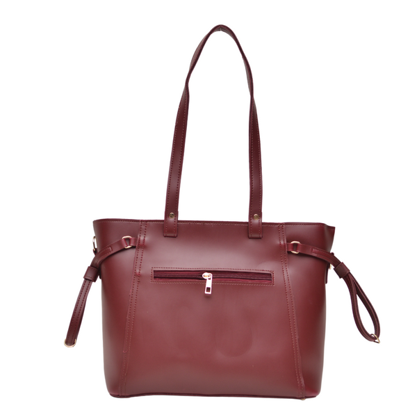Stella Shoulder Handbag (Maroon)