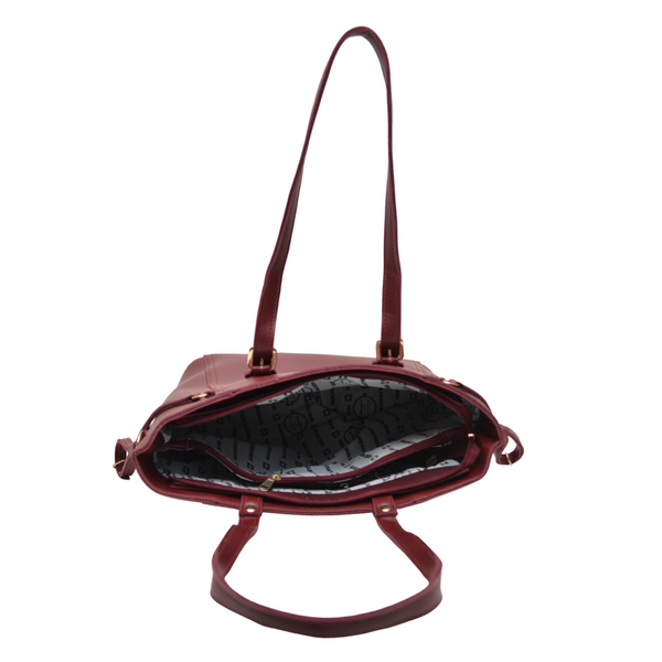 Stella Shoulder Handbag (Maroon)