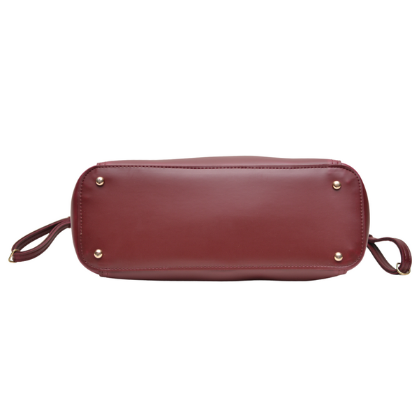 Stella Shoulder Handbag (Maroon)