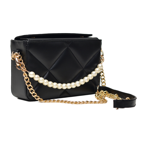 Tassel Women Crossbody Bag (Black)