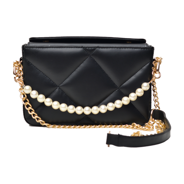 Tassel Women Crossbody Bag (Black)