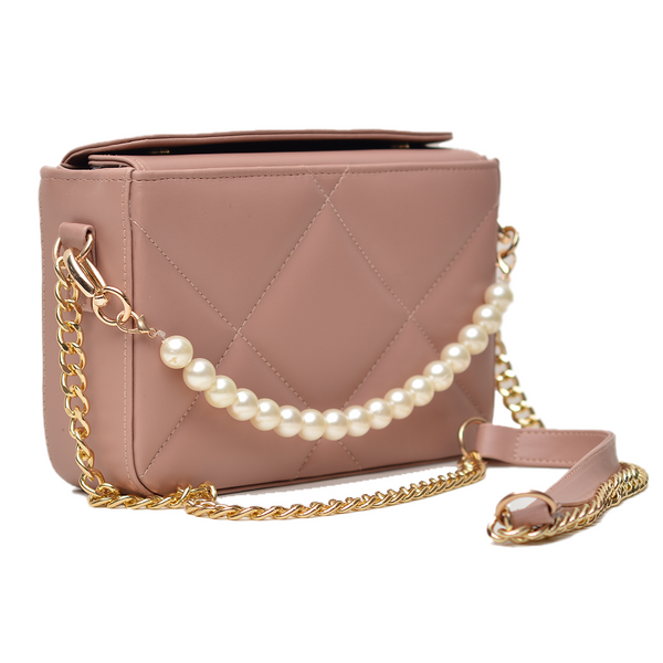 Tassel Women Crossbody Bag (Pink)