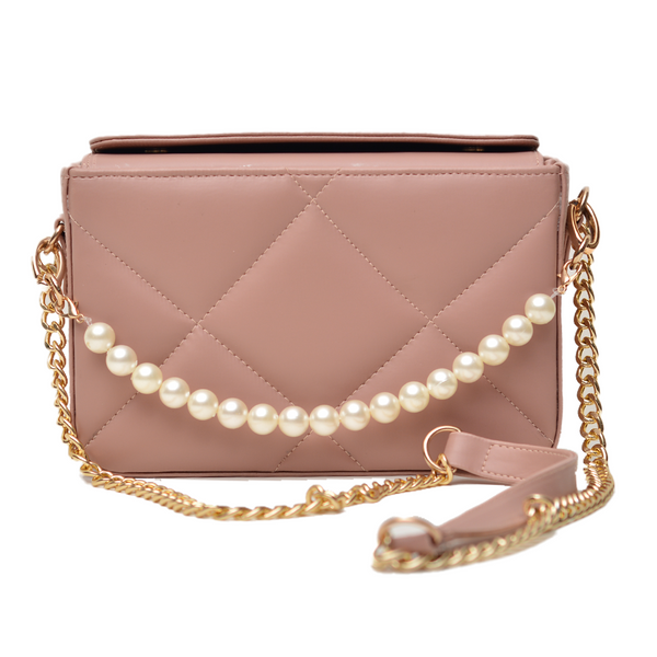 Tassel Women Crossbody Bag (Pink)
