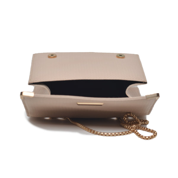 Textured Crossbody Bag (Pink)