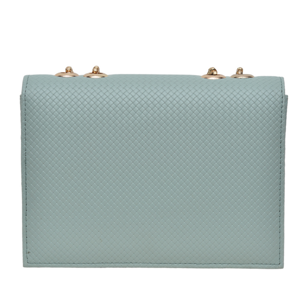Textured Crossbody Bag (Sea Green)